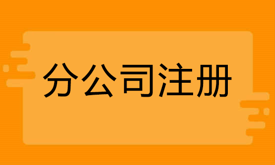 注冊(cè)分公司